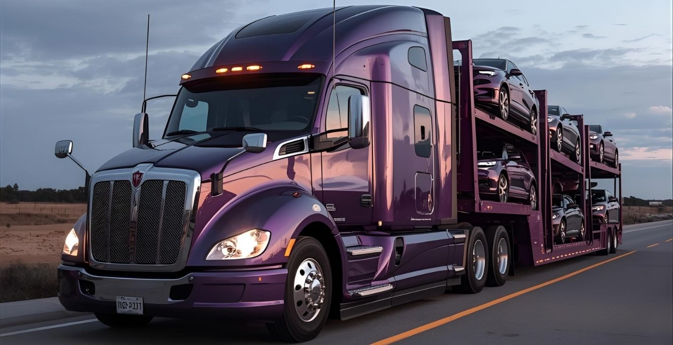 Autohauler on the road